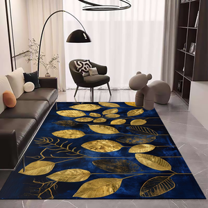 Alfombra de área moderna personalizada impresa con tapete 3D ecológica alfombra de salón grande alfombras y alfombras con fondo de algodón para sala de estar - Product Image 1