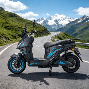 Scooter à essence <span class=keywords><strong>50CC</strong></span> design tendance 2026 Jaune Noir Euro 5 Démarrage sans clé Certifié DOT EPA Freins à disque avant et arrière - Product Image 4