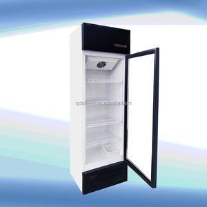 <span class=keywords><strong>Vitrina</strong></span> <span class=keywords><strong>de</strong></span> congelador vertical 360L <span class=keywords><strong>una</strong></span> <span class=keywords><strong>puerta</strong></span> <span class=keywords><strong>de</strong></span> vidrio <span class=keywords><strong>de</strong></span> pie Refrigerador temperatura única Enfriador <span class=keywords><strong>de</strong></span> 0 ~ 8 grados - Product Image 2