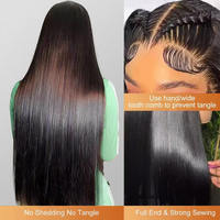 Perruques sans colle en cheveux humains HD, prêtes à porter, lisses, 13x4 13x6 pour la vente en gros, perruques frontales en dentelle 5x5 en cheveux humains