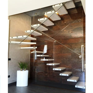 DAIYA 304 S.s Stainless Steel Indoor <strong>Handrail</strong> Balustrade Staircase Glass <strong>Stairs</strong> Diy Floating <strong>Fire</strong> <strong>Escape</strong> <strong>Stairs</strong> - Product Image 1