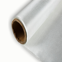Tissu en fibre de verre ignifuge résistant à la chaleur 550°C certifié CE de 6 oz pour planches de surf et bateaux avec service de découpe