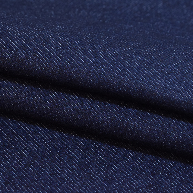 Twill Woven 10S 9oz 65% Cotton 33% Polyester 2% Spandex Denim Fabric with Elastane for Boys & Girls Shoes Tear-Resistant