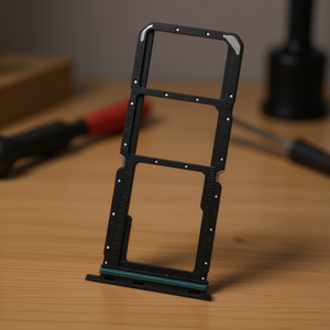 Bandeja para tarjeta SIM Micro SD para Oppo A77 4G Negro - Product Image 3