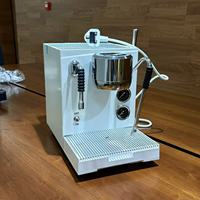 Machine à expresso semi-automatique italienne en acier inoxydable EM3801 15 bars, double chaudière, pompe haute pression, mousseur à vapeur