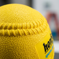 Ensemble d'entraînement de baseball lesté de qualité supérieure, en boîte de vente au détail - Prêt pour FBA - Balles Plyo pour le lancer - Ensemble de 6 balles en PVC texturé à joint de préhension professionnelle