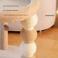 Linge de maison moderne écologique, intérieur et extérieur, cadre d'escalade pour chat, griffoir, jouet, balle pour chaton, produits pour chat, lit pour chat