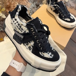 Chaussures d'hiver en toile de luxe <span class=keywords><strong>noir</strong></span> et blanc, motif flocon de neige Nougat, semelle extérieure en caoutchouc Balance Tail De Xun Lovers - Product Image 4
