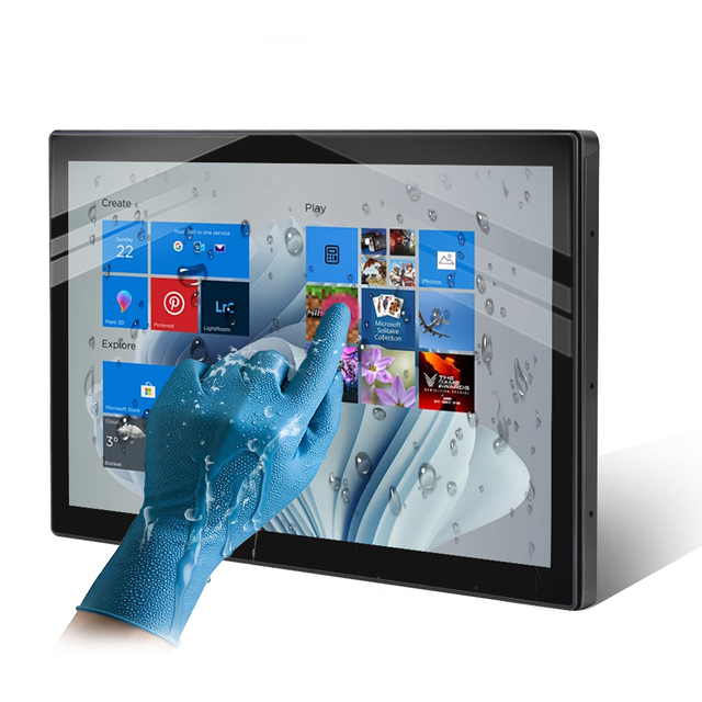 Sunlight Readable 13.3 15 17 18.5 19 21.5 23.8 27 32 Touchscreen Monitor with HDMI/VGA USB Touch Waterproof Industrial Monitor
