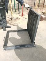 Rejilla de Acero Antideslizante de Alta Resistencia Personalizada, Materiales de Construcción para Exteriores, Galvanizada por Inmersión en Caliente, Técnica de Soldadura