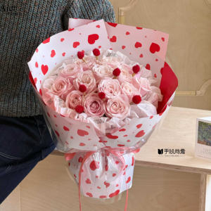 एयर्फ्लोरिस्ट नए डिजाइनर वैलेंटाइन के दिन का प्रेम डिजाइन, फूलों के लिए फूलों के गुलदस्ता पेपर वाटरप्रूफ - Product Image 3