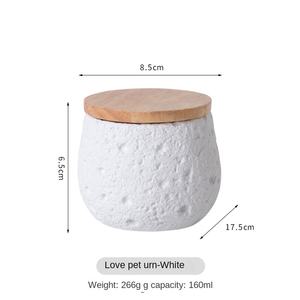 כד קבורה אקולוגי מבטון, אטום למים, לחיות מחמד (חתולים וכלבים), ניתן להתאמה אישית, מתכלה ביולוגית. - Product Image 6