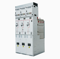 Unité de distribution compacte extérieure (RMU) à gaz isolant extensible SF6 12kV 24kV pour distribution électrique