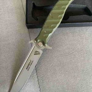 มีดพับเหล็กแข็งแรงทนทานจากจีน 3cr13 สำหรับกิจกรรมกลางแจ้ง ตั้งแคมป์ ตกปลา เดินป่า พกพาสะดวก EDC มีดทางยุทธวิธี OEM ไนลอนไฟเบอร์ - Product Image 6