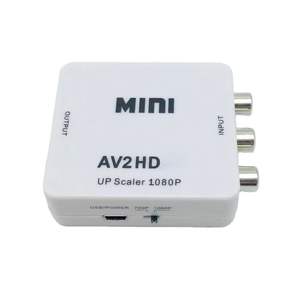 Convertisseur Full HD 1080P AV/<span class=keywords><strong>RCA</strong></span> vers HD Style 3D avec affichage vidéo et options de couleur Prix d'usine - Product Image 1