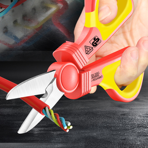 LAOA, tijeras eléctricas aisladas, voltaje de resistencia, tijeras de alambre multifuncionales, tijeras de electricista DIY - Product Image 4