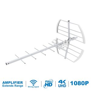 <span class=keywords><strong>Antenne</strong></span> numérique extérieure Antuko Free 4K 1080P pour téléviseur avec gain de 30 dB VHF/UHF, montage sur poteau, <span class=keywords><strong>câble</strong></span> de 10 m pour une utilisation HDTV longue portée - Product Image 5