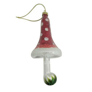 Vendita calda personalizzato piccolo colorato dipinto a mano in vetro soffiato gatto sirena pesce albero di natale appeso decor ornamenti set - Product Image 6