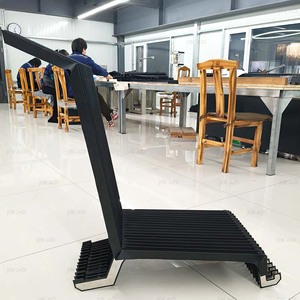 Cache-bellows <span class=keywords><strong>accordéon</strong></span> sur mesure de haute qualité pour machines, protection durable pour axes CNC - Product Image 2