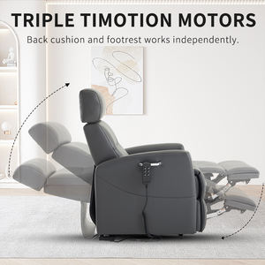 CJSmart Home Elektrischer Ruhesessel mit Doppelmotor und variabler Höhenverstellung, Hoch/Tief-Positionierung, Parallellift für Kosmetikstudios - Product Image 4