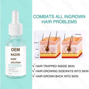 Baume après-rasage OEM ODM, crème hydratante pour hommes, traitement des poils incarnés, huile essentielle, lotion pour barbe avec emballage personnalisé - Product Image 5