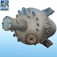 Cuve de réaction industrielle à double enveloppe de 10 000 L avec mélangeur, réservoir de fermentation, réacteur en acier inoxydable