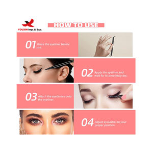 Lote Mixto de Pestañas Postizas Magnéticas FENGFLY, 10 Pares, Fáciles de Usar, de Larga Duración, con Kit de Delineador, Precio Bajo - Product Image 6