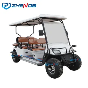 Cina fornitore 4 posti Club Cart a basso costo elettrico Golf cart per la vendita elettrico golf pull Cart