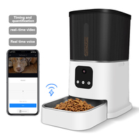 Nouveauté : Distributeur automatique de nourriture pour chiens et chats, intelligent et écologique, avec bouteille de charge intégrée