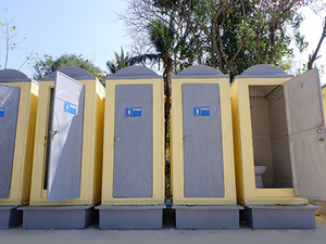 Toilettes portables faciles à installer pour une utilisation dans les parcs et les attractions touristiques, réutilisables et écologiques, toilettes détachables - Product Image 3