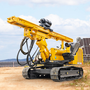 Hengwang Crawler Photovoltaic Solar Piling Machine <b>Pile</b> <b>Driver</b> Ramming Solar <b>Pile</b> Driving Machine - Product Image 1