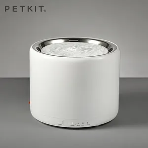 PETKIT EVERSWEET 3 חכם אוטומטי חיות מחמד שתיית מזרקת מים עם Ultra שקט משאבת, גיבוי סוללה חריץ