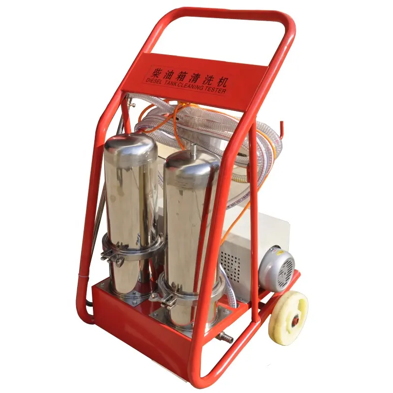 Unique design and leading technology easy cooperate remove impurities water diesel fuel tank cleaning machine