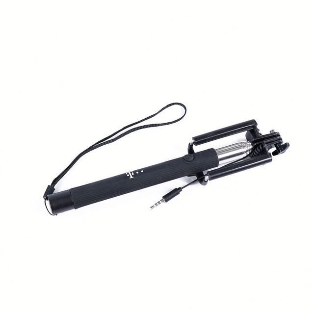 New Design High Quality Fashion Hot Portable Universal Selfie Stick for Outdoor Folding Extendable Wired Selfie Stick