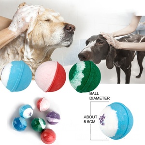 Bombes de bain aux huiles essentielles écologiques USMILEPET pour chiens et chats - Shampoing professionnel pour le toilettage des animaux - Product Image 3