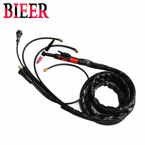 Bieer Water Cooled Tig Welding Torch 4 20m With Rubber Sleeve Protection For Panasonic Welding Machine Accessories - Product Image 1
