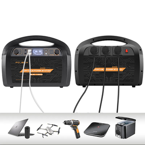 สถานีพลังงานสำรองแบบพกพา 1000W สำหรับการตั้งแคมป์กลางแจ้ง การเดินทาง ครัวเรือน ใช้พลังงานแสงอาทิตย์ MPPT แบตเตอรี่ลิเธียมไอออน สำหรับรถยนต์ พร้อมไฟฉาย - Product Image 1