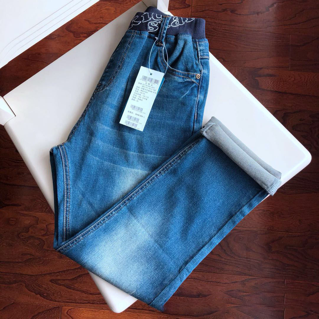 sale ins kids jeans neutral design children jeans girls pants
