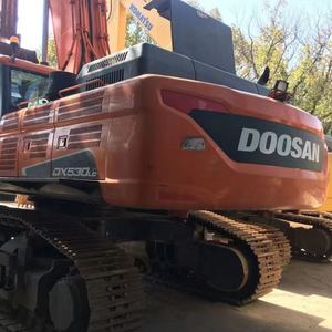 Excavatrice d'occasion DOOSAN DX530 coréenne de haute qualité, 53 tonnes, moteur Scania DC13, godet de 3,2 m, moteur/pompe principaux à vendre - Product Image 3
