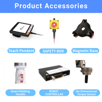 Brazo Robótico Colaborativo FR5 con Capacidad de Carga de 5 kg y Control de Visión por IA para Soldadura, Recogida, Colocación, Ensamblaje y Automatización CNC