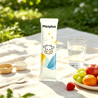 Bolsa Flexible para Empacar Bebidas Lácteas, Leche, Jugo y Leche de Soya, Marca Maxplus, Esterilizada, Certificada por la FDA, con Impresión Personalizada