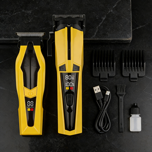 <span class=keywords><strong>Tondeuse</strong></span> à cheveux professionnelle sans fil à moteur brushless 9000 tr/min haute vitesse, kit de <span class=keywords><strong>coupe</strong></span> de cheveux pour hommes pour salon - Product Image 5