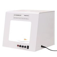 SANOTO TB20 Mini Photo Studio boîte à lumière intégré tourne-disque rotatif Softbox pour la photographie de bijoux numérisation 3D
