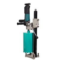 Outils de forage à noyau diamanté pour béton armé et pierre. Machine de forage verticale. Équipement de forage humide.