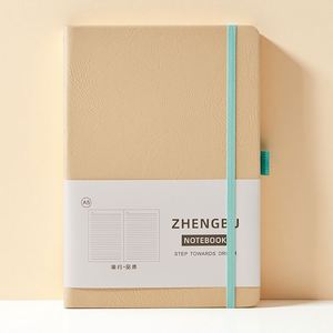 Cuaderno Personalizable de Tapa Dura A5 en Cuero PU, 96 Hojas, OEM, ODM, Marca en Stock, Muestra Gratuita, Encuadernación con Correa Elástica Personalizada - Product Image 4