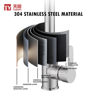 Classic Style 360 Degree Rotating Pull Out 304 Stainless Steel Material Kitchen Sink Tap - Product Image 4