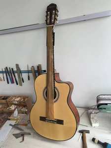 Guitarra Clásica Geake Flamenco K-301C Tamaño 4/4 con Pastilla 301 - Product Image 5