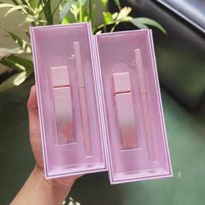 Dudak kiti ile Vegan makyaj çıplak Lipliner ruj Lipgloss kiti dudak kalemi seti 2 in 1 makyaj mat sıvı ruj dudak kalemi kiti - Product Image 2