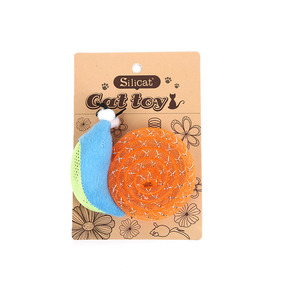 Pet fabbrica di moda all'ingrosso popolare divertente gatto giocattoli di peluche Set con carta di carta di imballaggio - Product Image 4