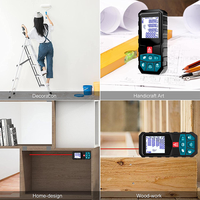 Mini distancemètre Laser numérique intelligent de 60m, Instrument de mesure, bricolage, USB, OEM, unité de chargement de puissance personnalisée, classe ROHS